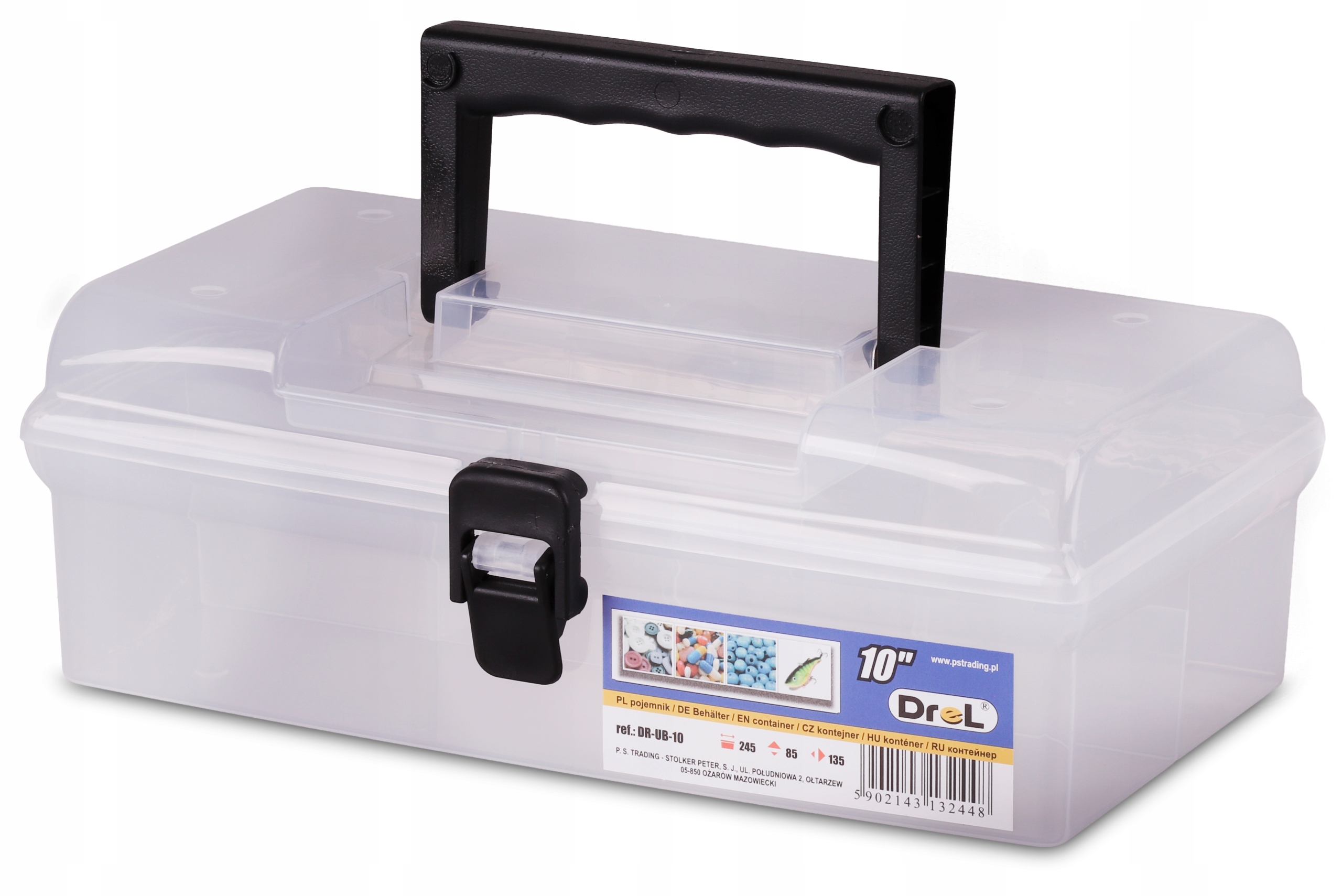 

Skrzynka Na Narzędzia 10'' Pojemnik Organizer Box