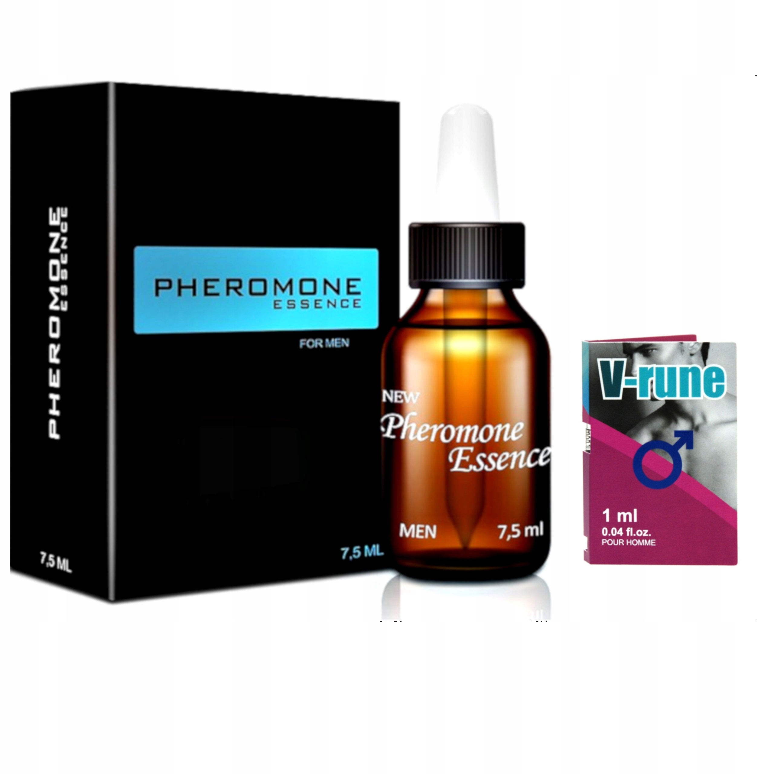 PHEROMONE ESSENCE 7,5ml - FEROMONY MĘSKIE + Gratis