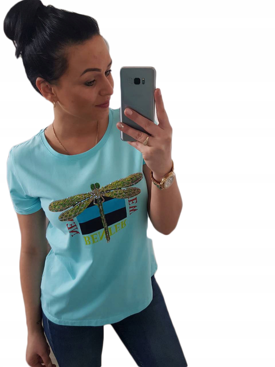 

Bluzka Benter Ważka - Niebieska r.2XL (28193)