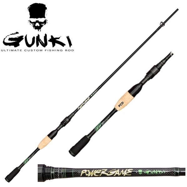 Wędka Spinningowa Gunki Power Game S-190MH