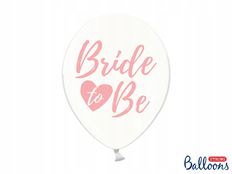 

Balony na wieczór panieński Bride to be różowe x5