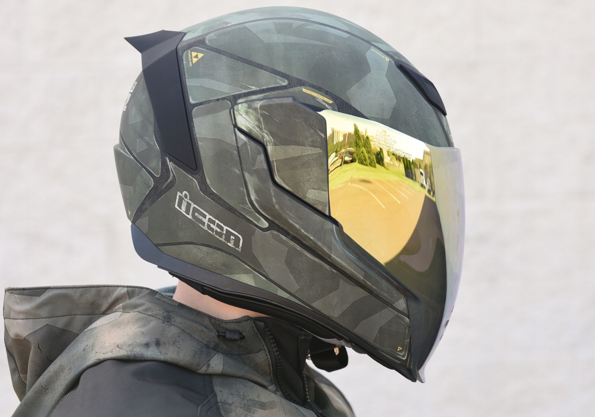 ICONE AIRFLITE BATTLESCAR 2 + ZŁOTA SZYBA XL wys. 24h Producent Icon