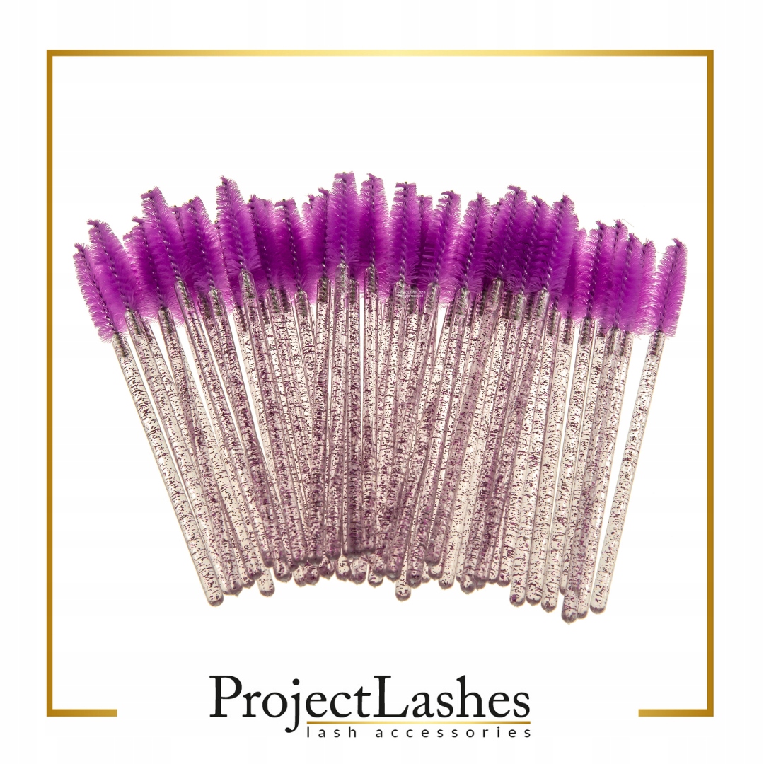 SZCZOTECZKA Kryształ DO RZĘS 50SZT ProjectLashes Marka ProjectLashes
