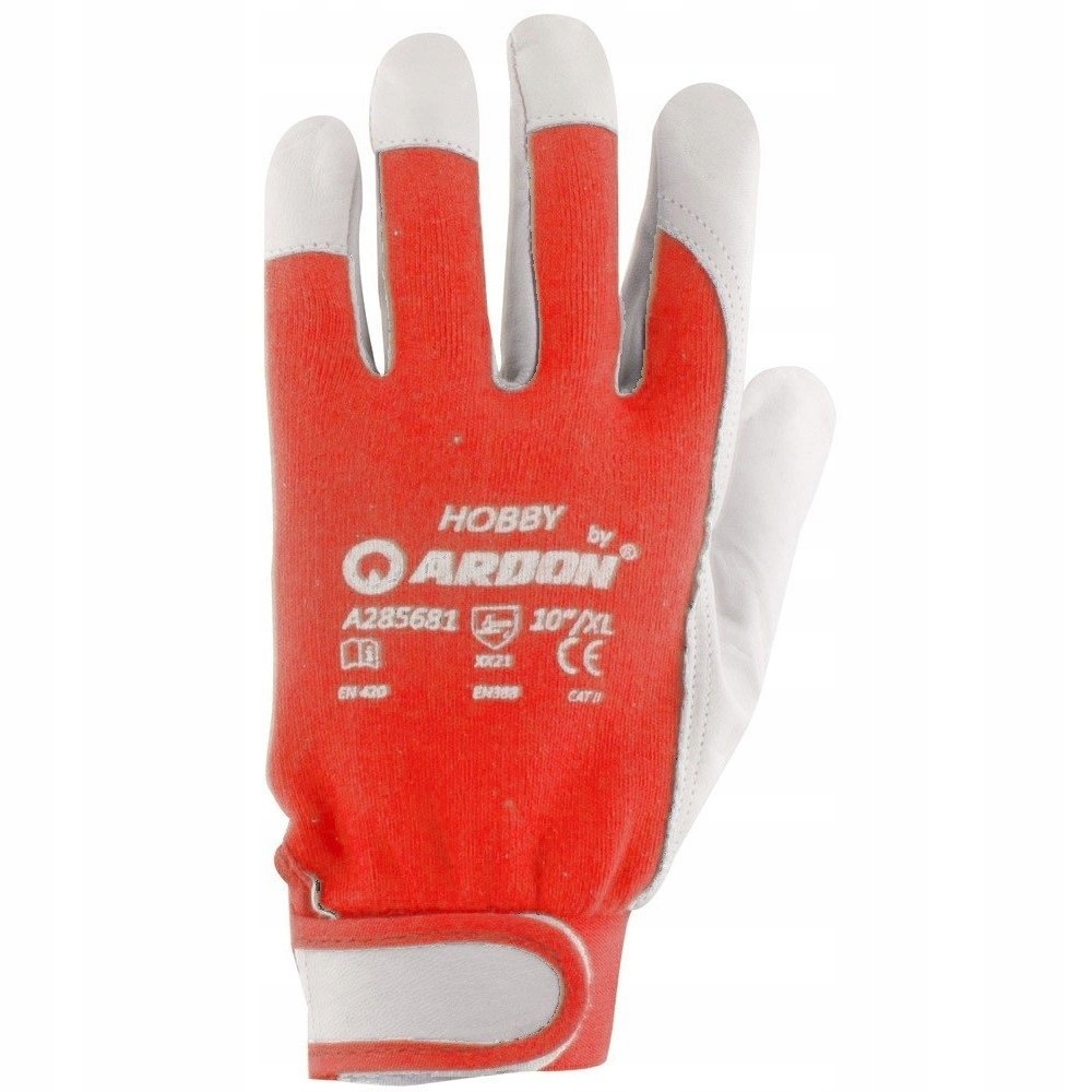 

Rękawice Robocze Skóra Hobby Mocne 1 para r. 11