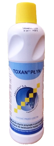 

Toxan W Płynie Trutka Na Myszy I Szczury! 1 Litr