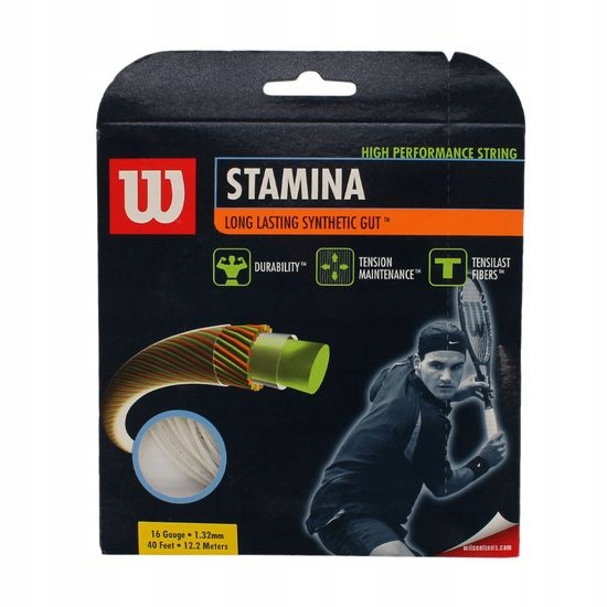 NACIĄG DO TENISA WILSON STAMINA 1,30 12m