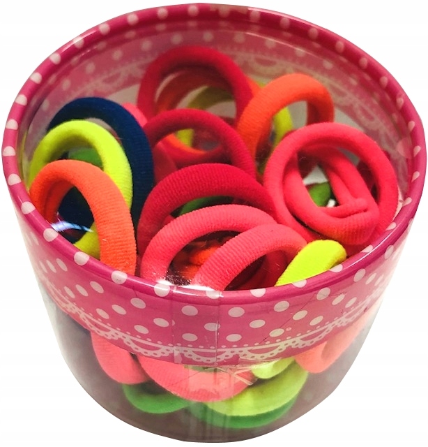

Zestaw 40 Gumek Do Włosów Bezszwowe MIX Kolor Neon