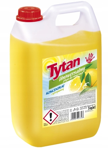 TYTAN GĘSTY PŁYN UNIWERSALNY 5L CYTRYNOWY