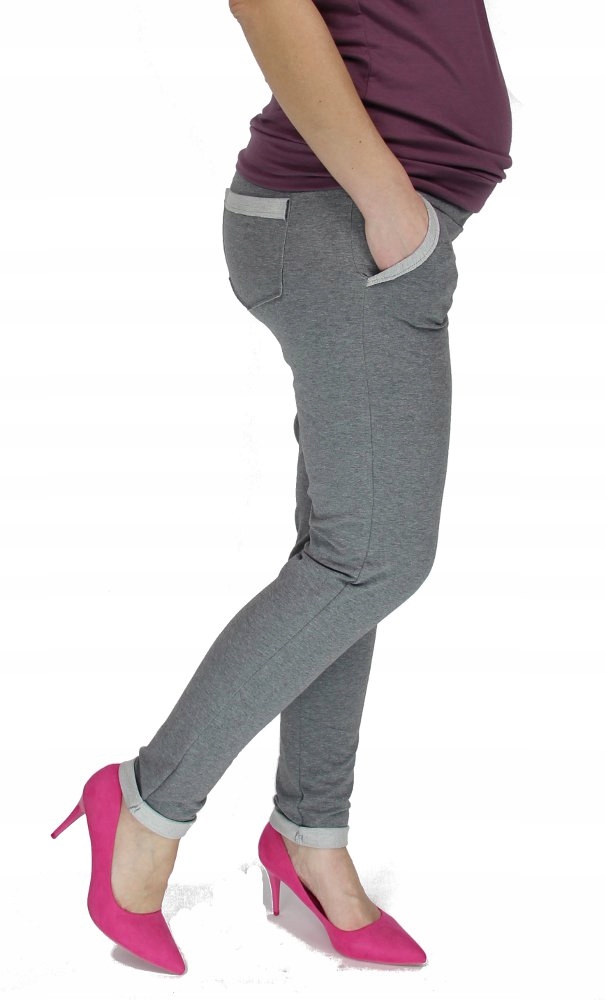 nowość dresowe SPODNIE CIĄŻOWE kieszenie SUPER L Marka MM