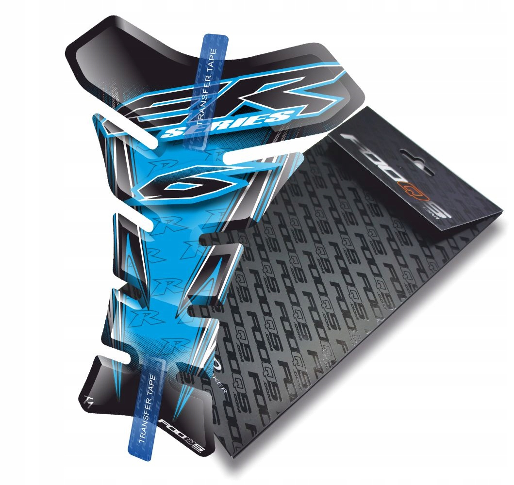 Tank-pad od firmy Fooqs pro Kawasaki ER-6-f-n Modrý