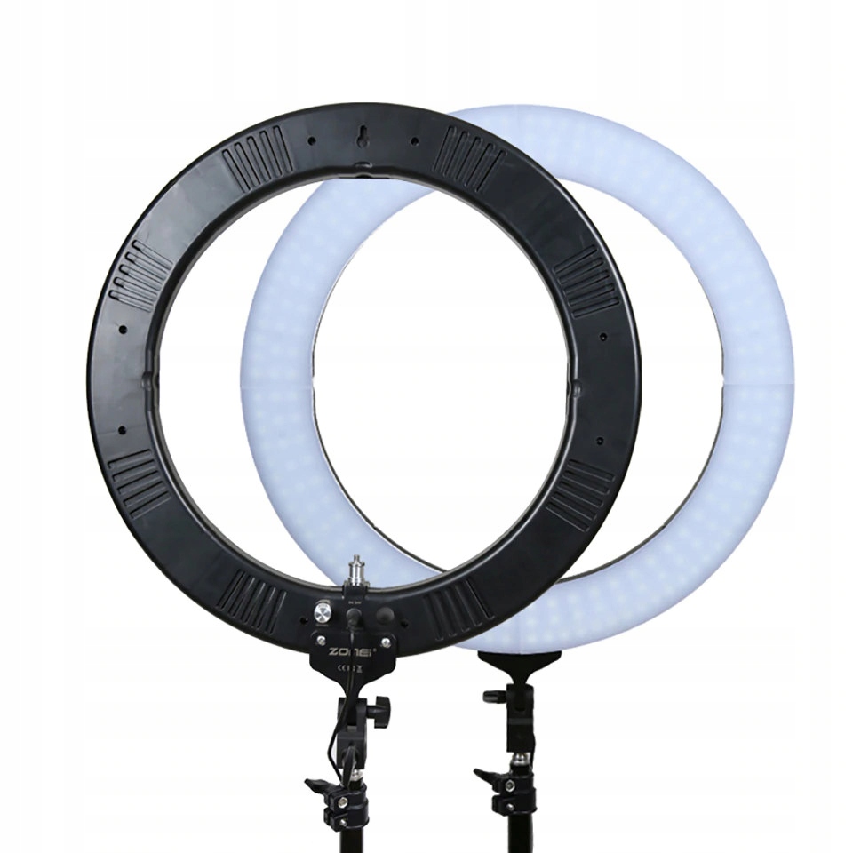 LAMPA PIERŚCIENIOWA 60W MAKIJAŻ RING STATYW 220cm Marka Inna