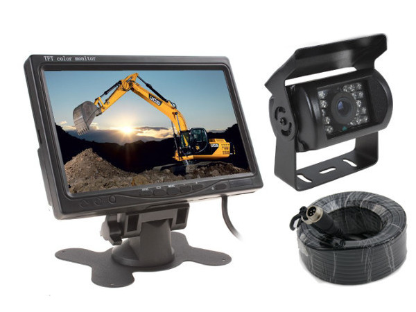 RV7000V Sada cúvacej kamery s optikou Sony monitor 7" 12/24V Tir Traktor