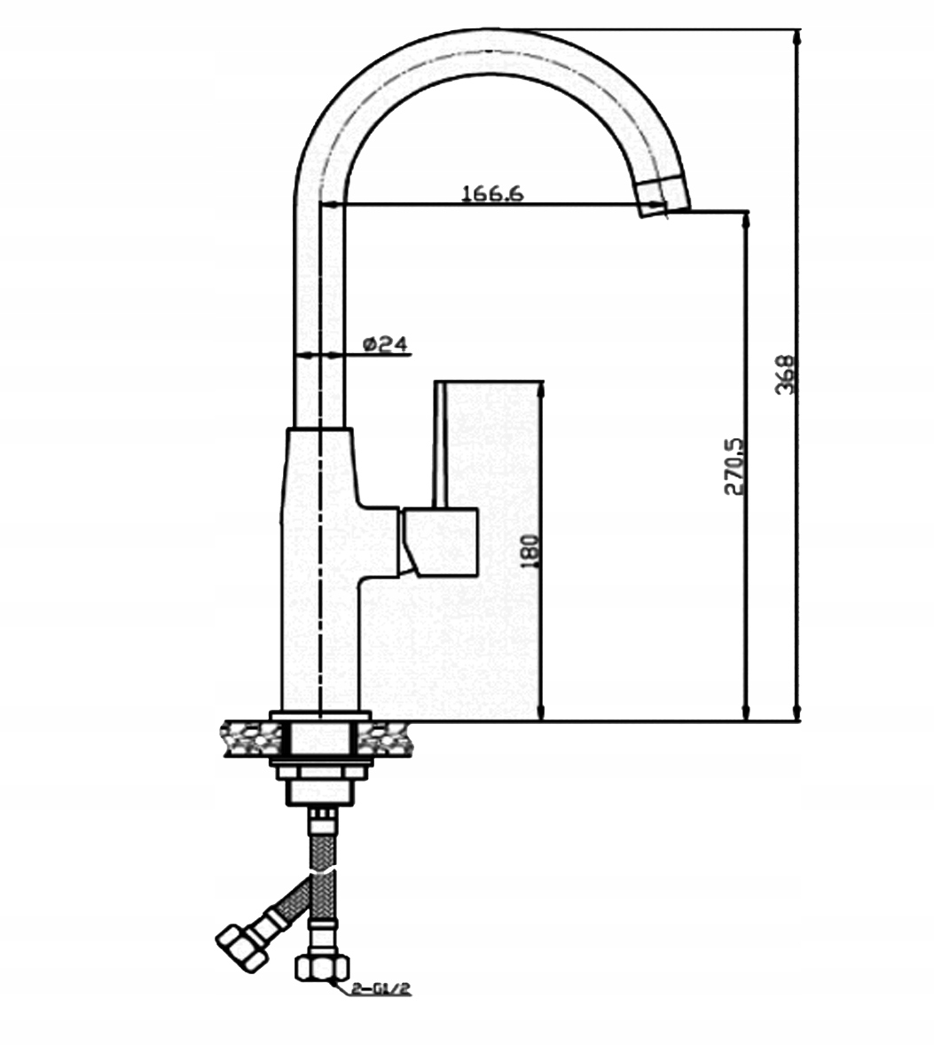 BATERIA KUCHENNA LAVEO POLA BAP 468D CHROM/BEŻ Marka Laveo