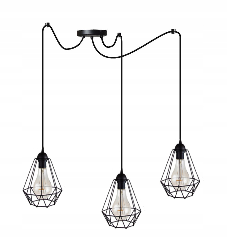 

Lampa Sufitowa ,żyrandol Diament Pająk 103-9