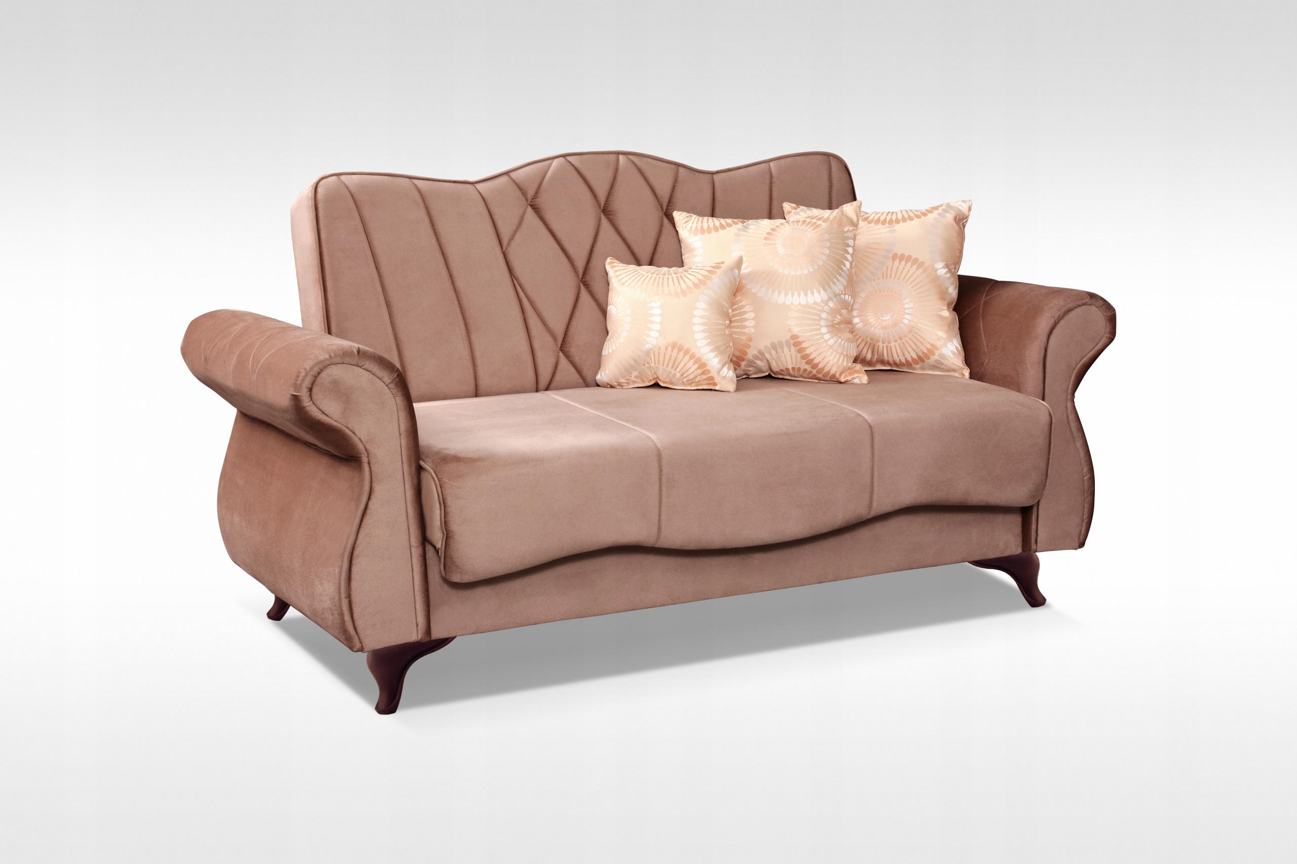 Elegantní pohovka II na nožkách Glamour Prošívání