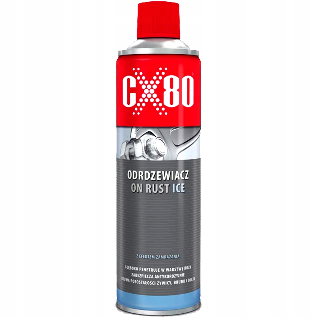 

CX80 On Rust Ice Odrdzewiacz Zamrażacz Skuteczny