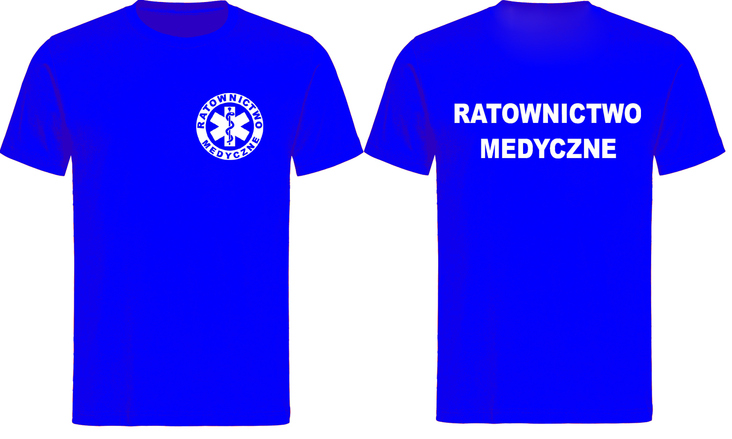 

Koszulka Ratownictwo Medyczne z nadrukiem, męska