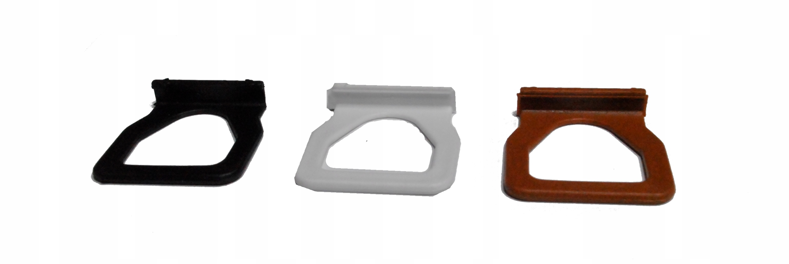 Uchwyt PCV 3 kolory do moskitiery na okno 2 sztuki