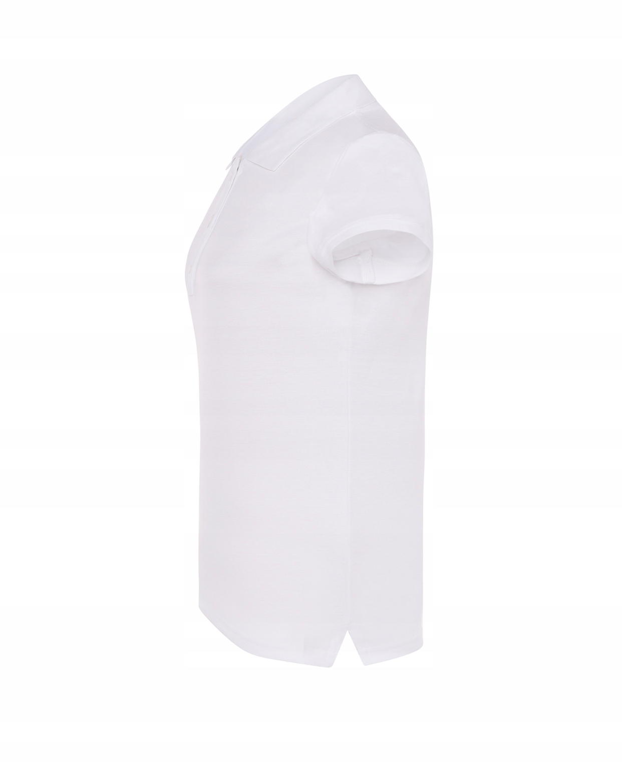 JHK DAMSKA KOSZULKA POLO KRÓTKI RĘKAW BIAŁA - XL Wzór dominujący bez wzoru