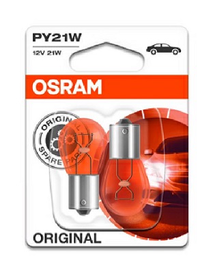 OSRAM ŻARÓWKA PY21W 12V BLISTER PODWÓJNY