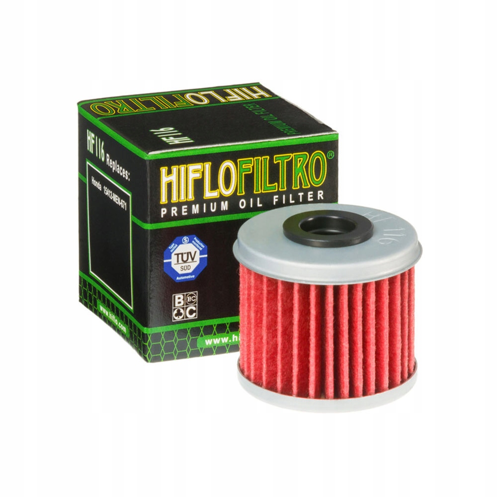 

Hiflofiltro Filtr Oleju HF116