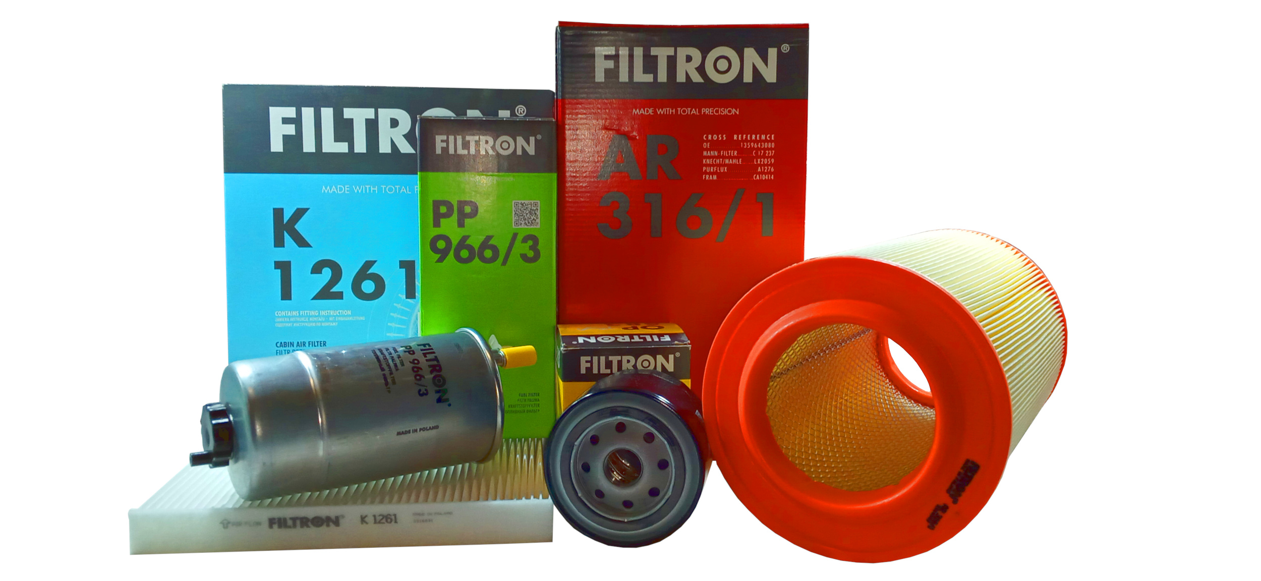 

Filtron Zestaw Filtrów do Ducato Multijet 2,3D