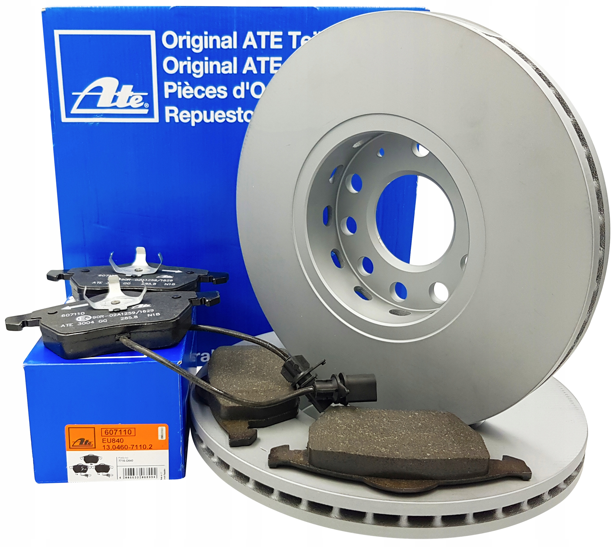 AUDI A4 B5 B6 B7 диски Гальмівні колодки передні