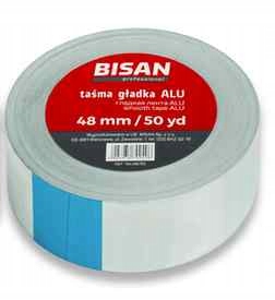 

Taśma aluminiowa gładka 48mm 50yd (45,72m) Bisan