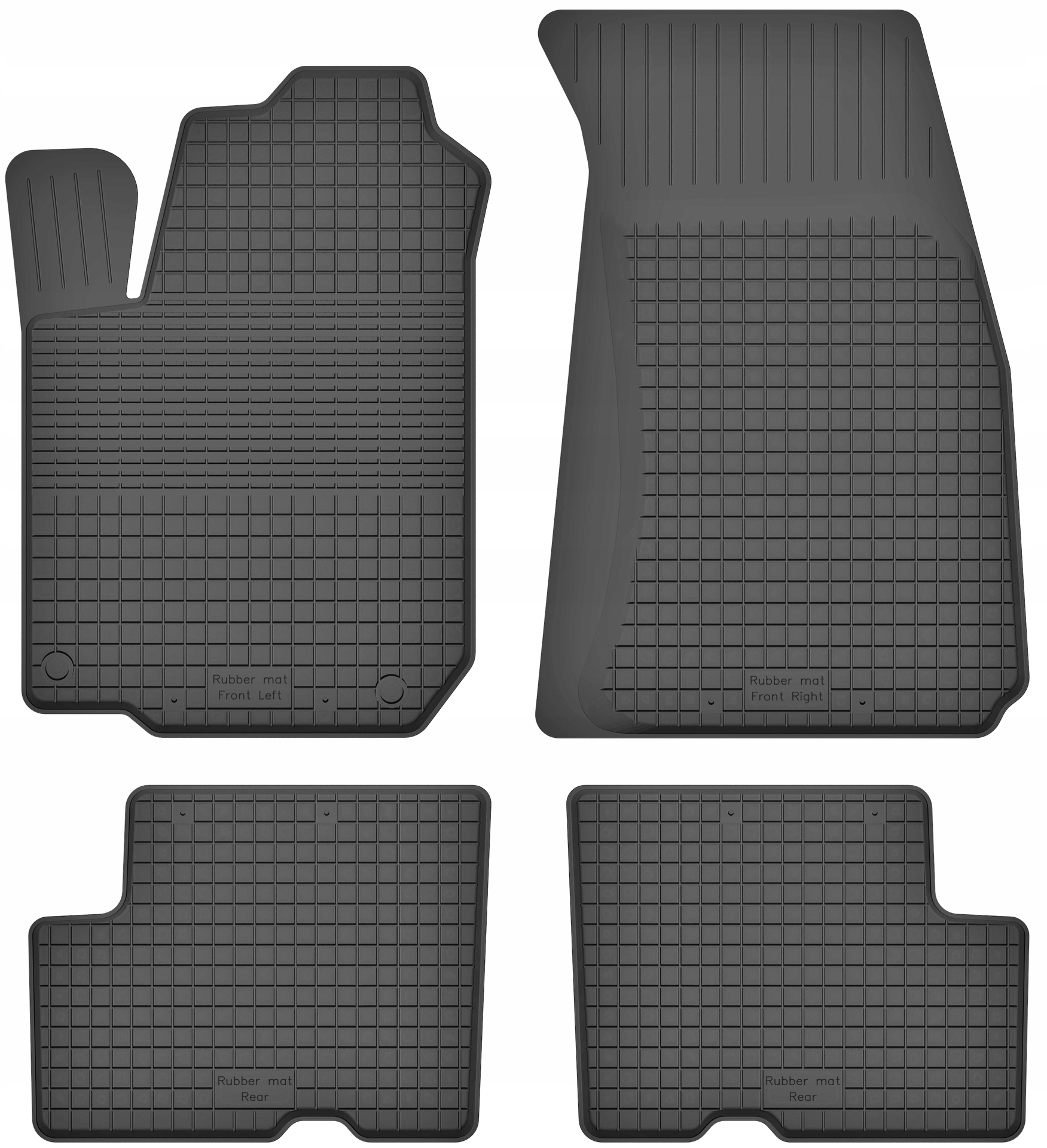 

Dywaniki gumowe korytkowe do Dacia Sandero I 08-12