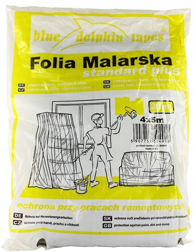 

Folia Standard Plus Blue Dolphin 4mx5m