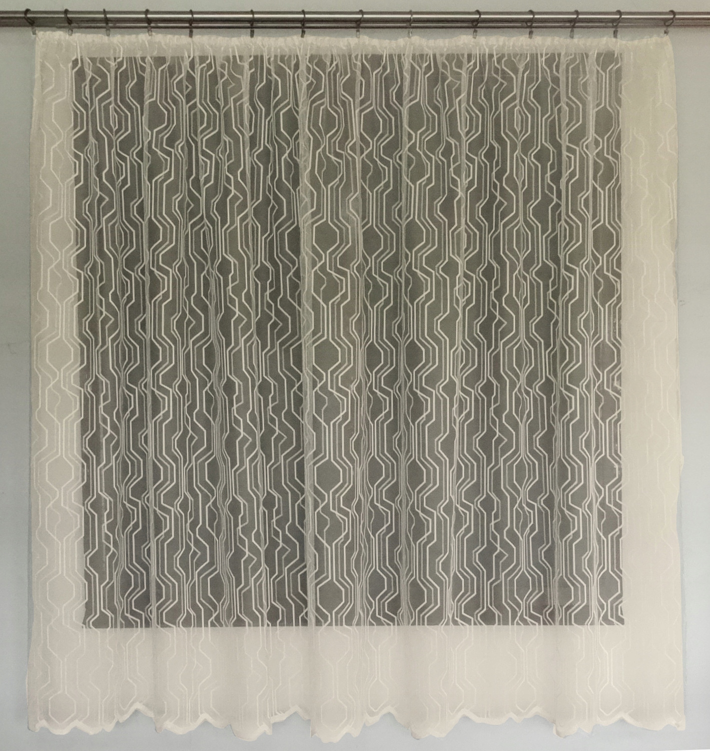 Mg Záclona krémová 300x175 cm 4185 Hotová S Páskou M