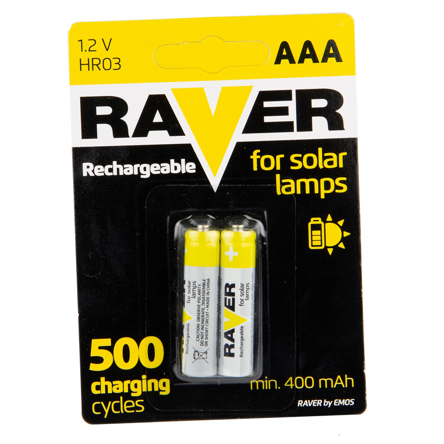 

Akumulatorki Do Lamp Solarnych Aaa 400mAh 2SZT