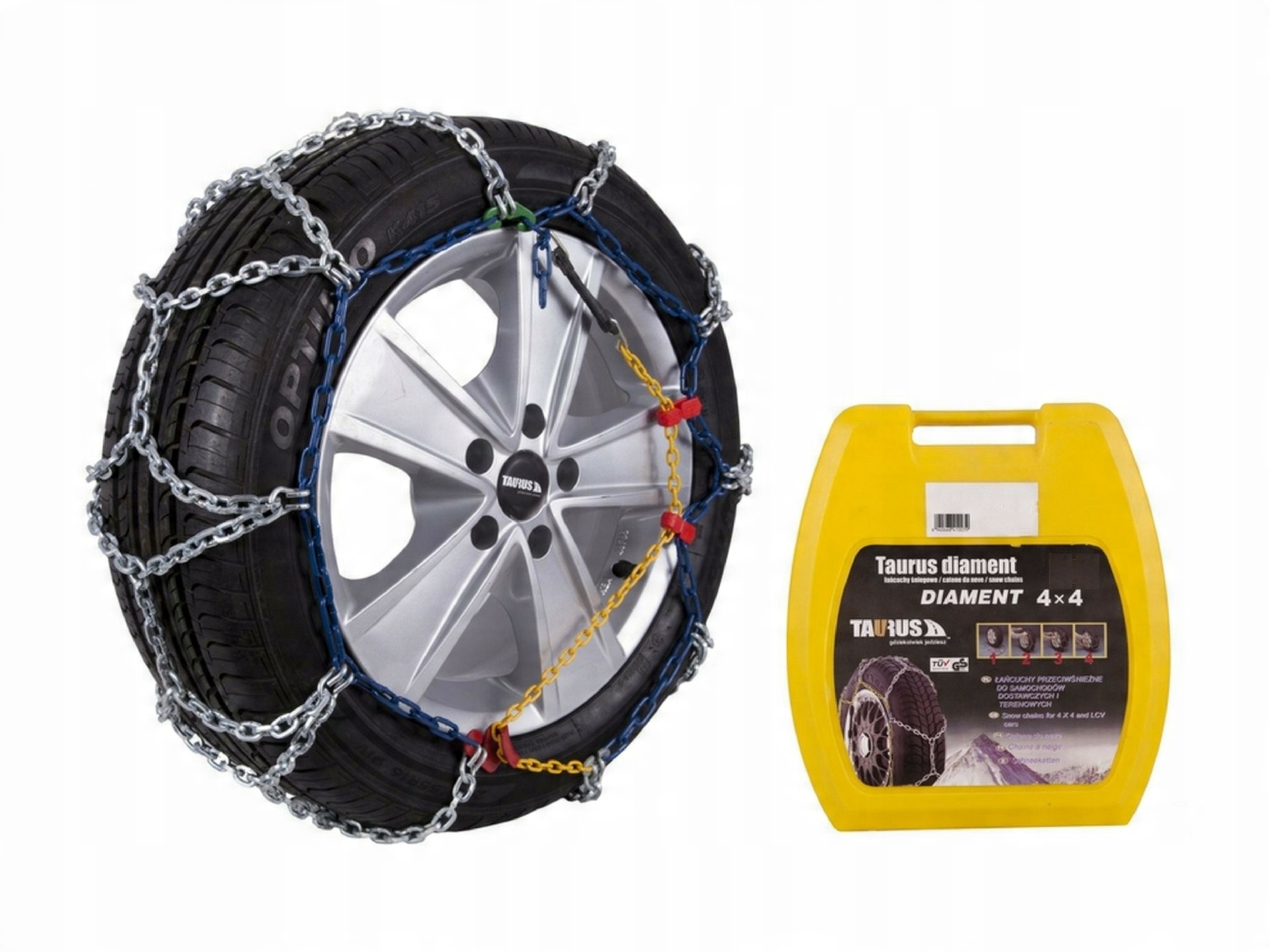 

Łańcuchy śniegowe Taurus 4x4 16mm KN220 205/55R16