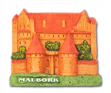 MALBORK - Zamek Duży - magnes Arte-Fakt