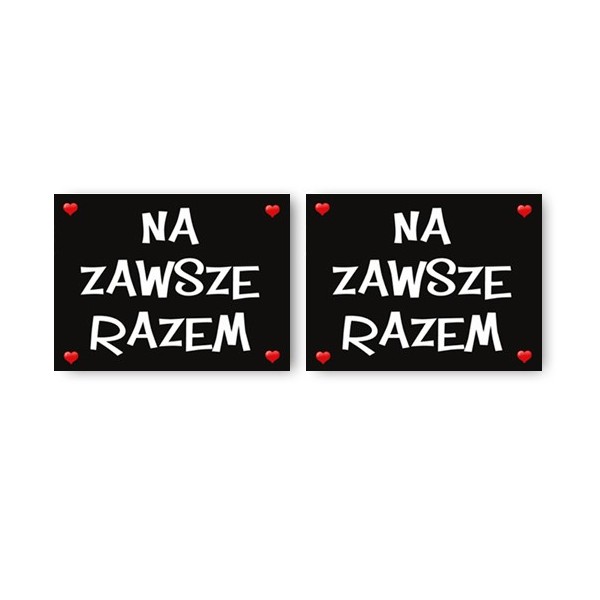 

Zabawne naklejki na buty obuwie ślub 2 szt.