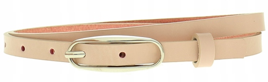 Pasek dziecięcy dla dziewczynki CHABROWY PL skóra Cechy dodatkowe brak