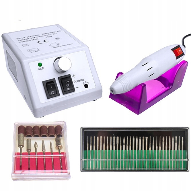 

Frezarka Do Paznokci Manicure Pedicure Pięt + Frez