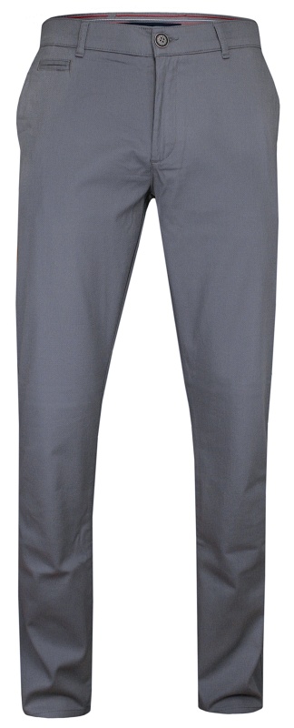 Šedé bavlněné chinos kalhoty Rigon 30/34