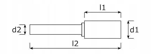 FREZ PILNIK OBROTOWY WALCOWO CZOŁOWY WRC (C) 10x20x6 Zastosowanie stal
