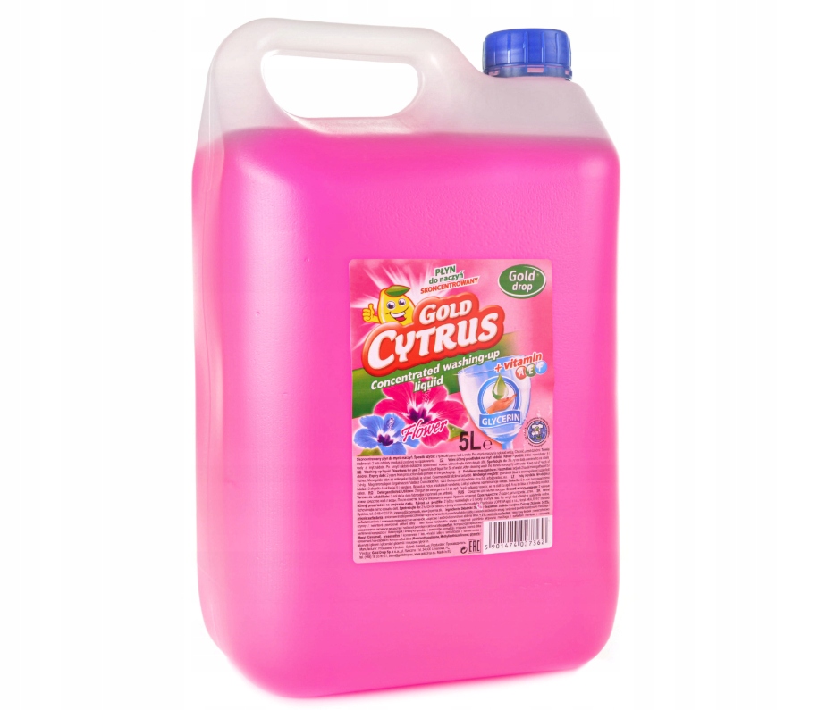 

Płyn Do Mycia Naczyń 5000ML Gold Cytrus Flowers