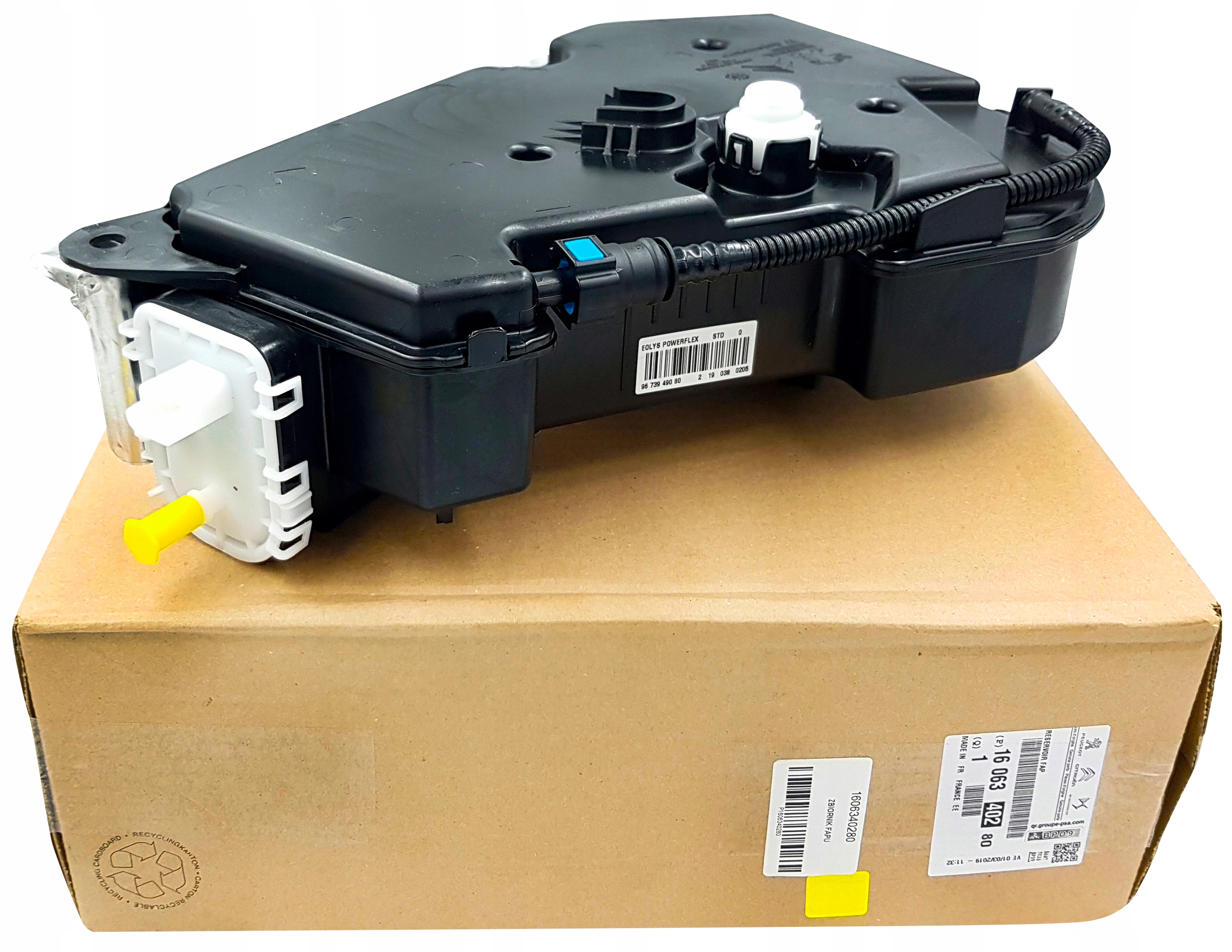 CITROEN C4 DS4 1 6HDI ZBIORNIK PLYNU FAP ORYGINAL