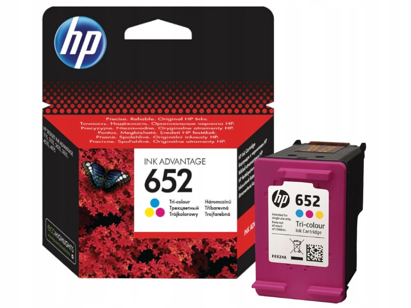 

Tusz Hp F6V24AE 652 Ink Advantage Kolor