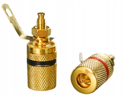 

Gniazdo głośnikowe do montażu banan kolumnowe GN-1