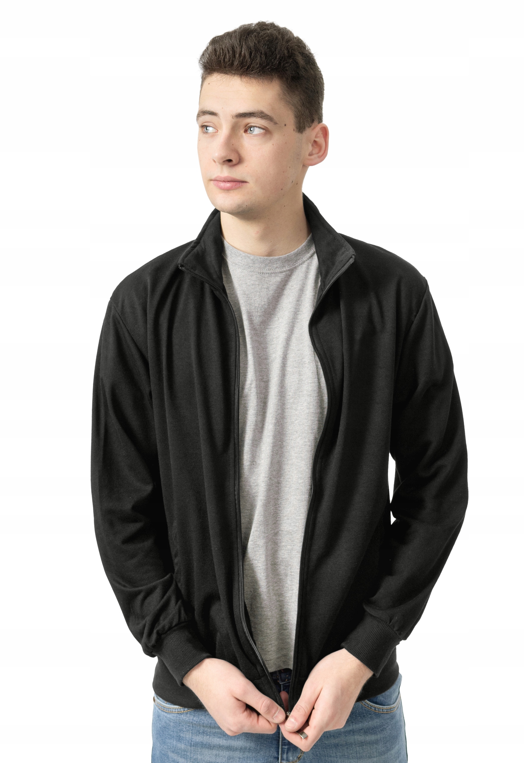 

Duża Bluza Dresowa Męska Zasuwana Zamek 2350-2 4XL