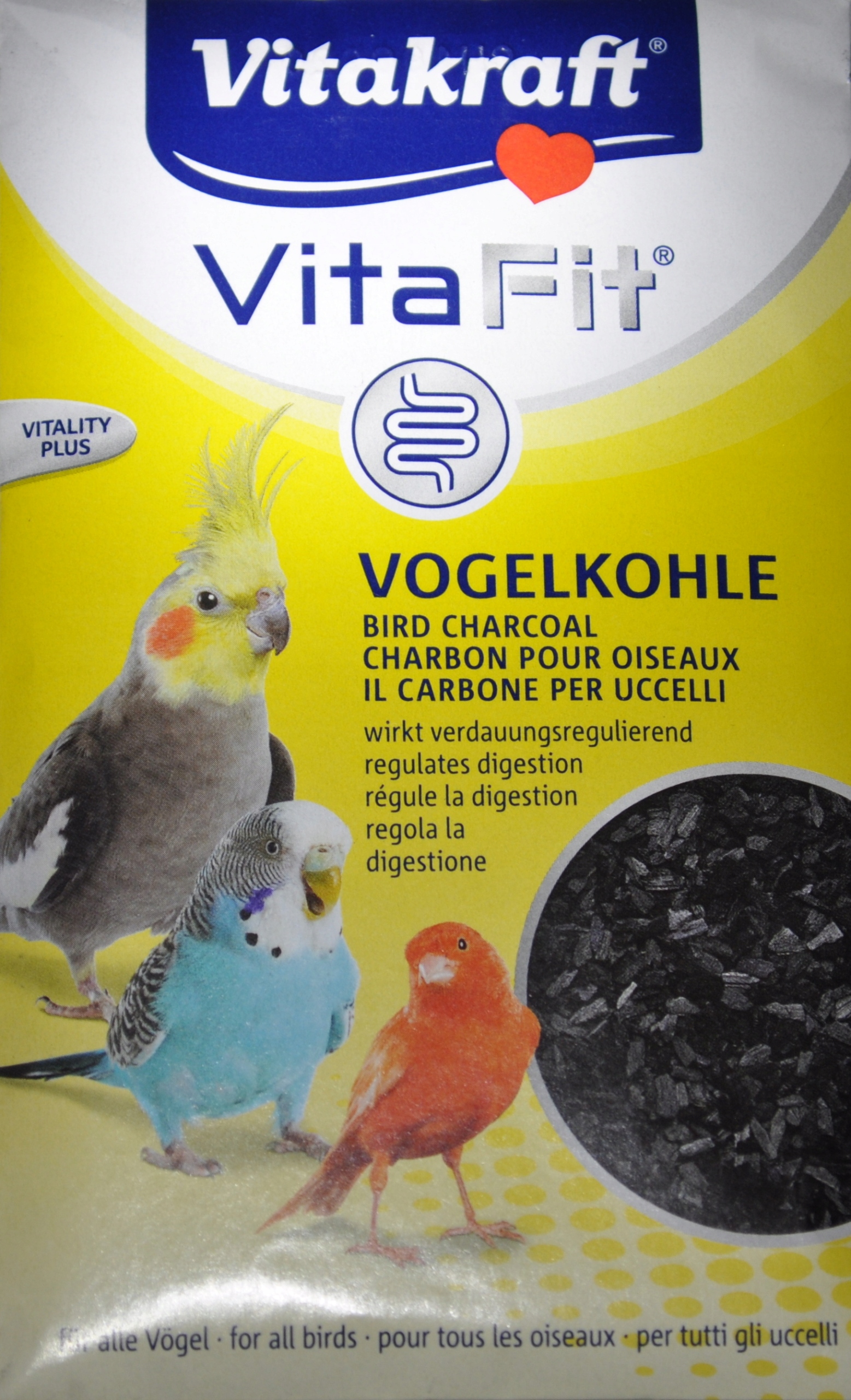 Vitakraft VitaFit Vogelkohle - węgiel dla ptaków 10g