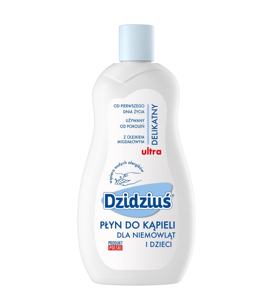 

Dzidziuś Ultra delikatny płyn olejek migdałowy