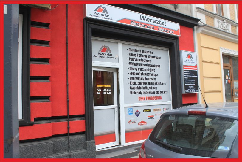 Tablica Reklamowa 200x100 cm PCV Szyld Reklama 2x1m Laminat UV - PROJEKT Rodzaj tablicy drukowane naklejane