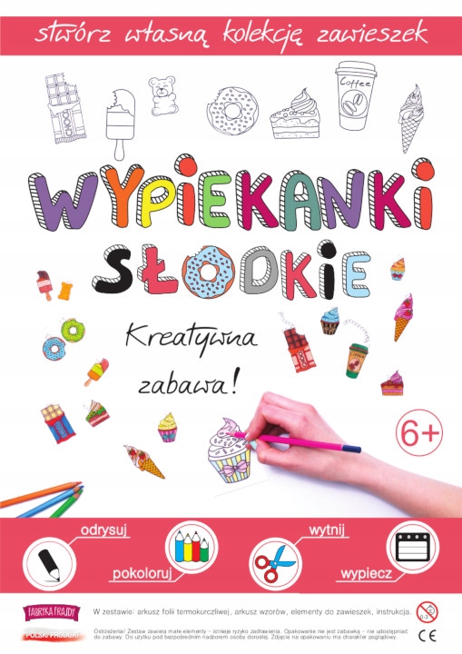 

Wypiekanki breloczki zabawka roku słodkie kolczyki