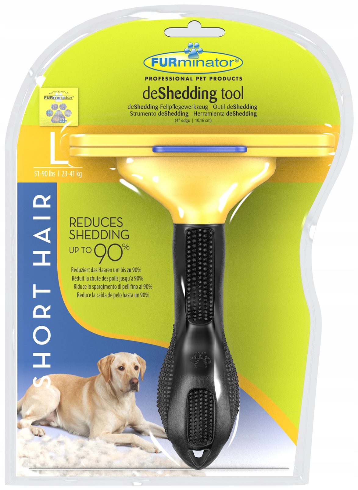 

Furminator L / Short Hair dla psów krótkowłosych