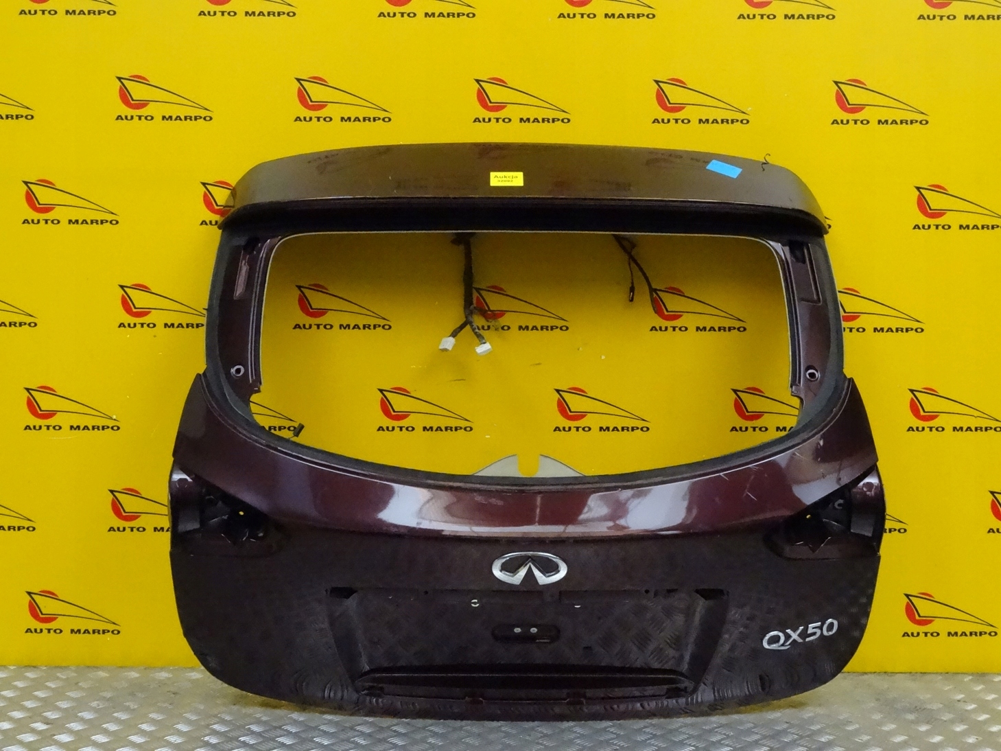 INFINITI QX50 2013- KLAPA TYŁ TYLNA BAGAŻNIKA Producent części Infiniti OE